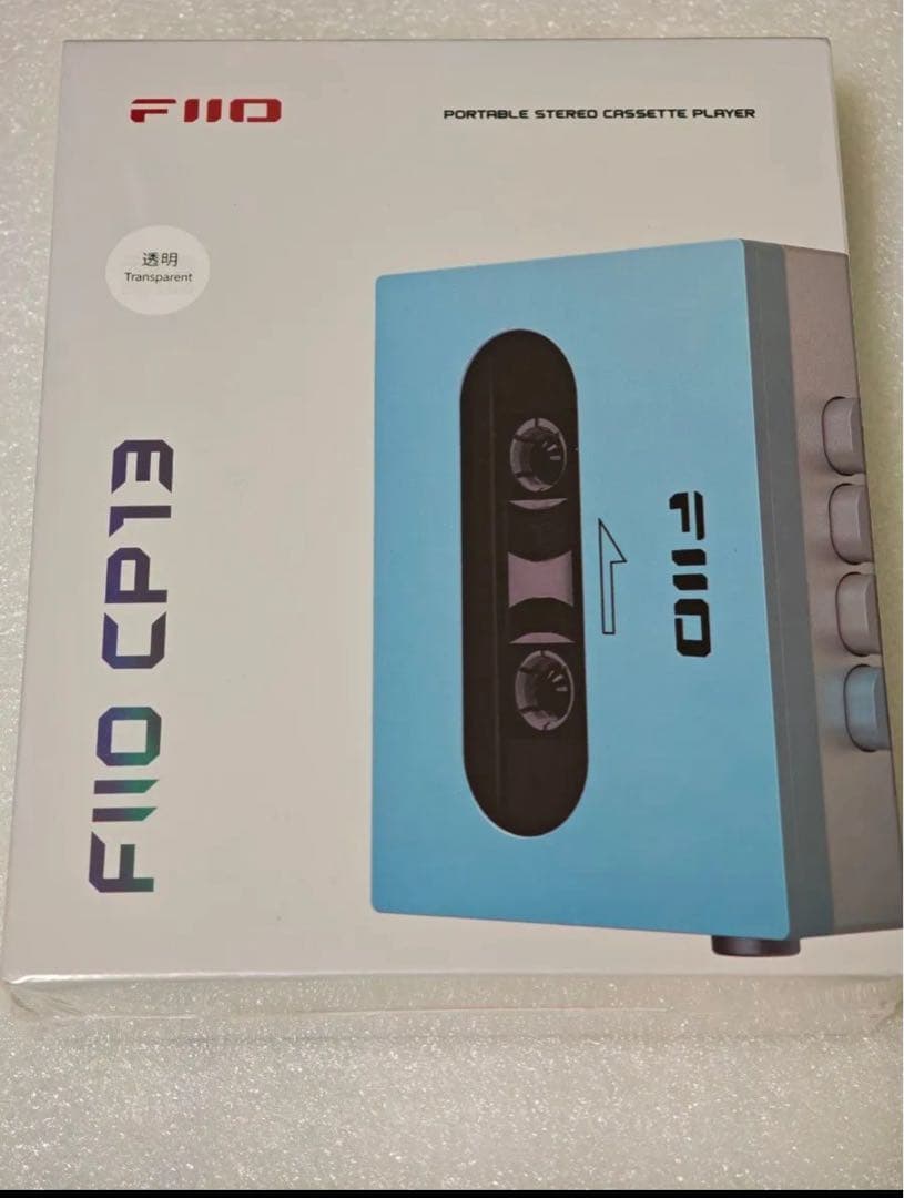 FiiO CP13 ポータブルカセットプレーヤー 透明