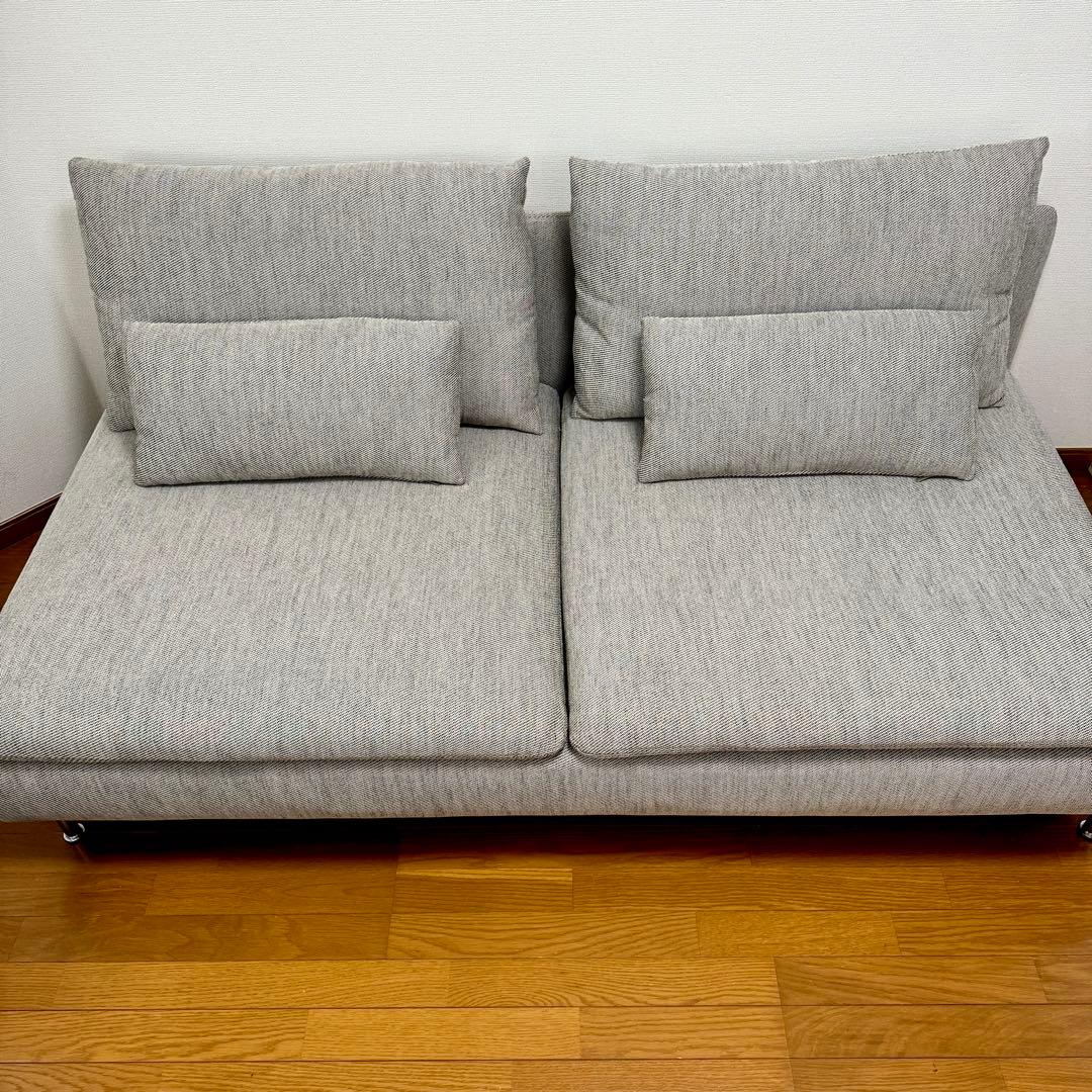 lalaland IKEA ソーデルハムン 3人掛け ヴィーアルプ