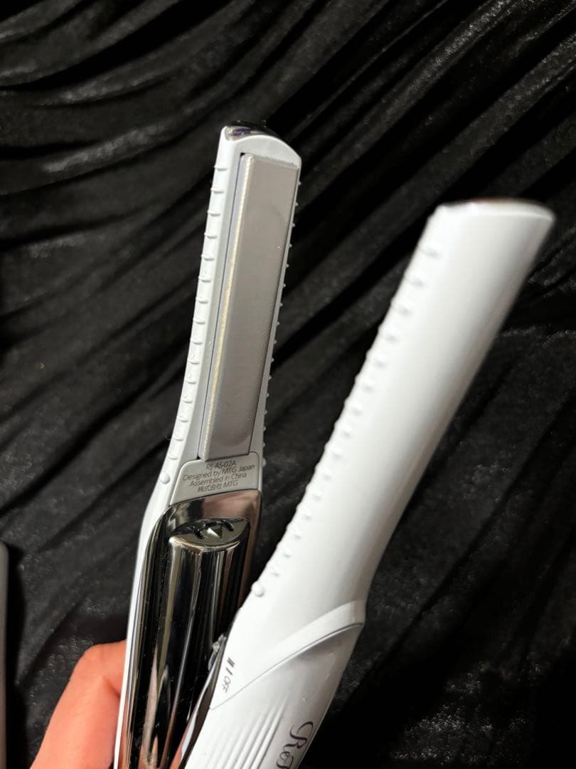 ReFa フィンガーアイロン ストレートアイロン ライトブルー ミニサイズ