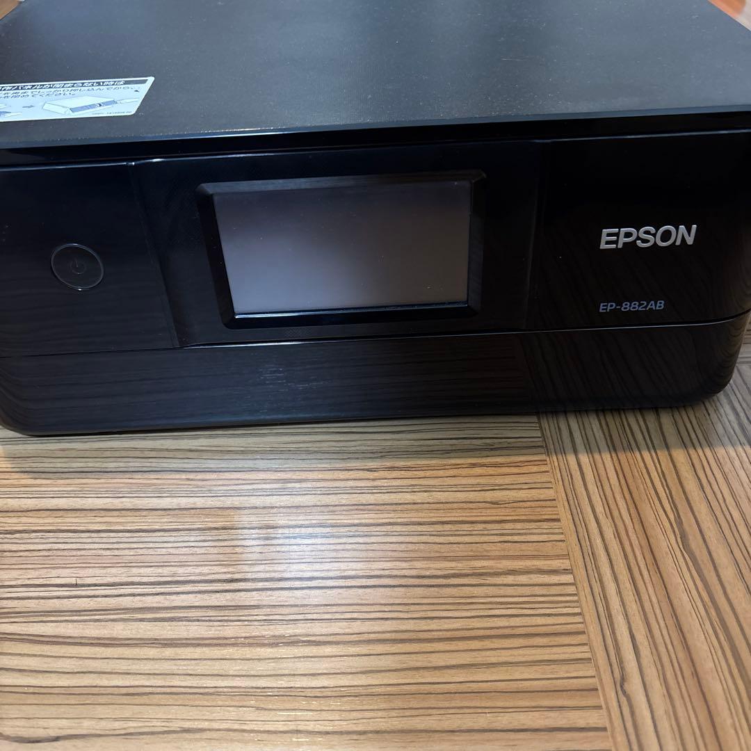 【詰替インク付】 EPSON EP-882AB インクジェットプリンター 本体