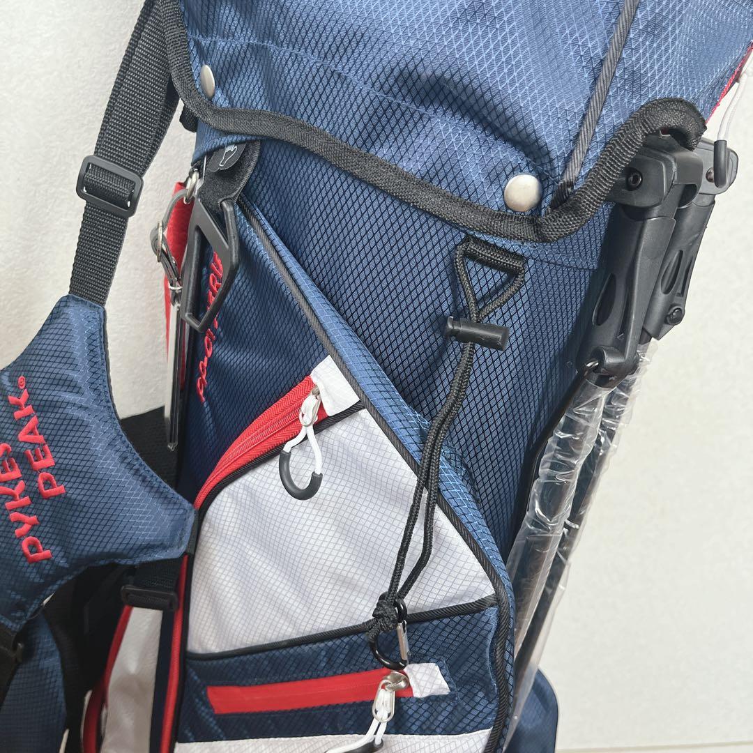 K104 美品 PYKES PEAK パイクスピーク スタンドキャディバッグ