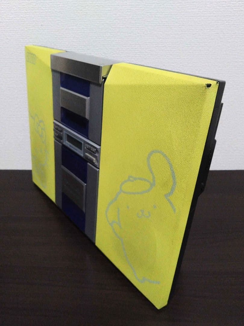 【希少】99年製 フラットCDコンポ ハローキティ ポムポムプリン サンリオ