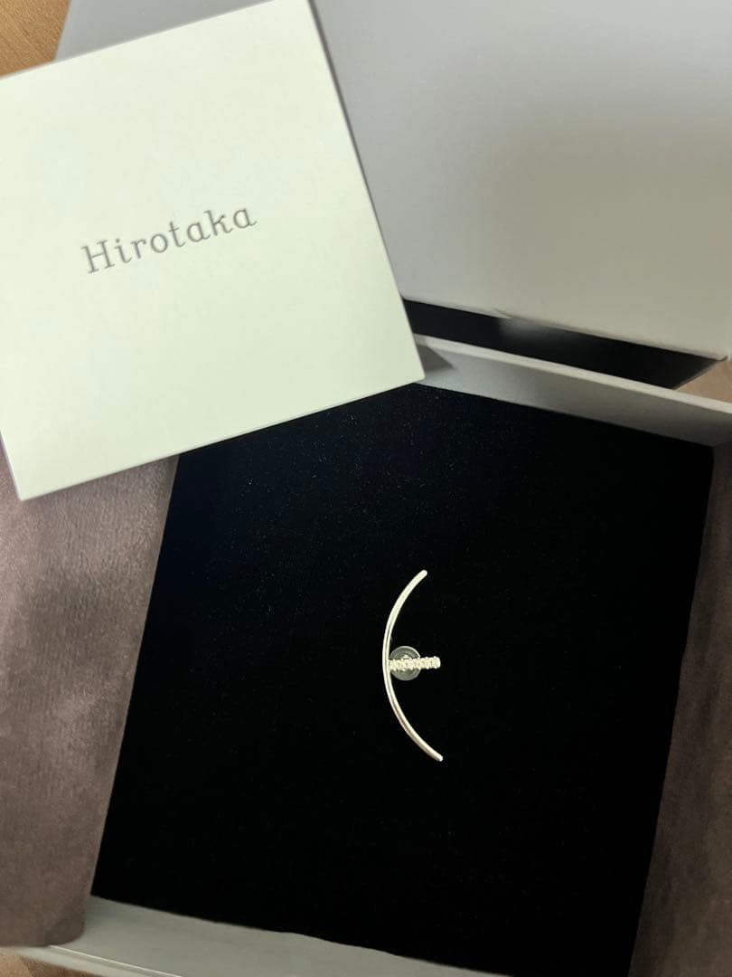 ヒロタカHirotaka Treehopper ダイヤモンド 片耳ピアス　美品