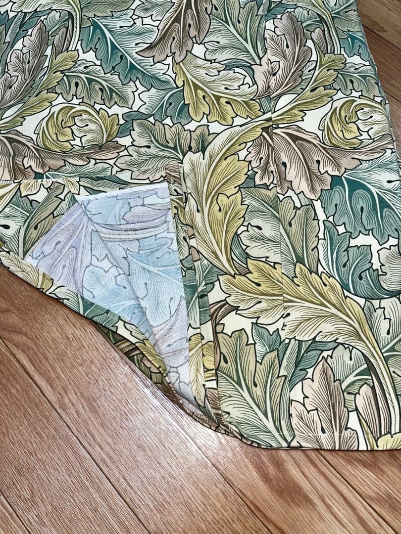 ウィリアムモリス ボタニカル柄カーテン２枚