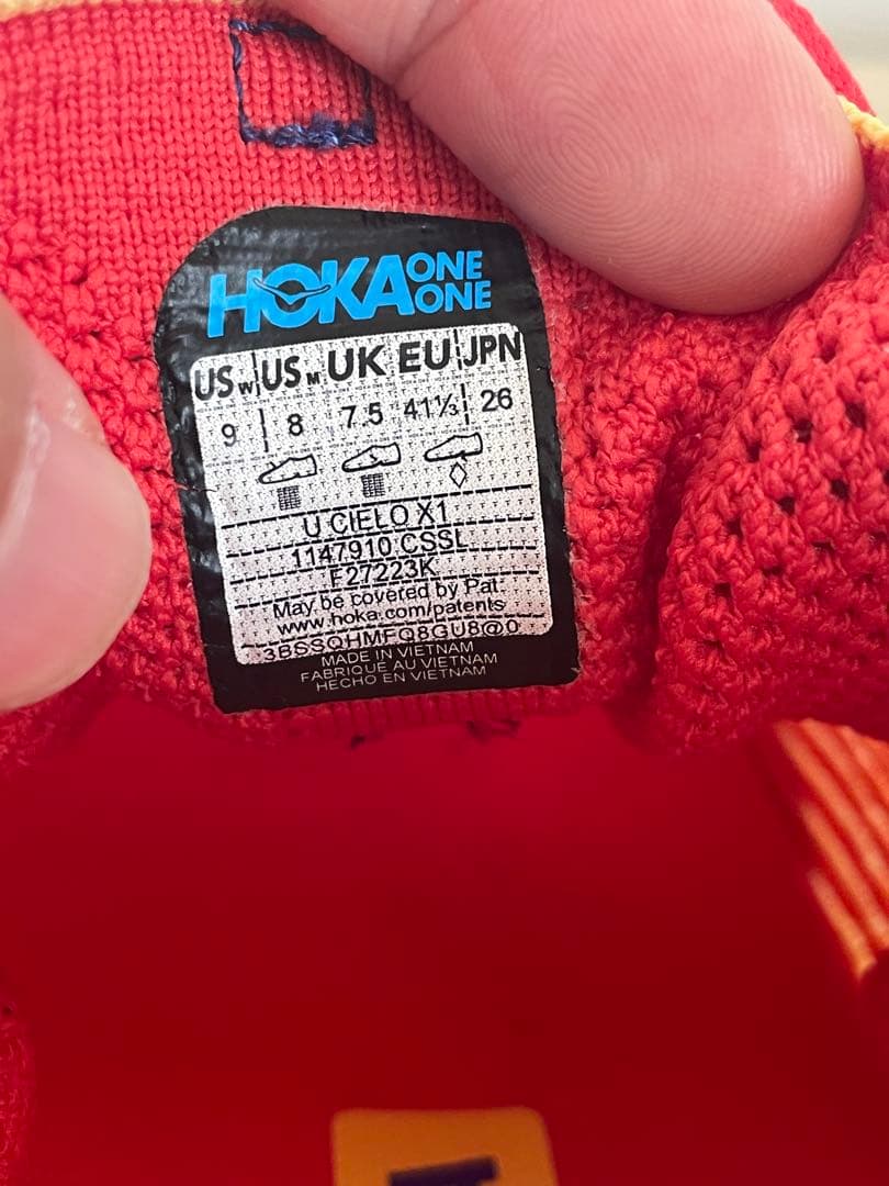 スパイク・シューズ HOKA ONEONE CIELO X1 26cm