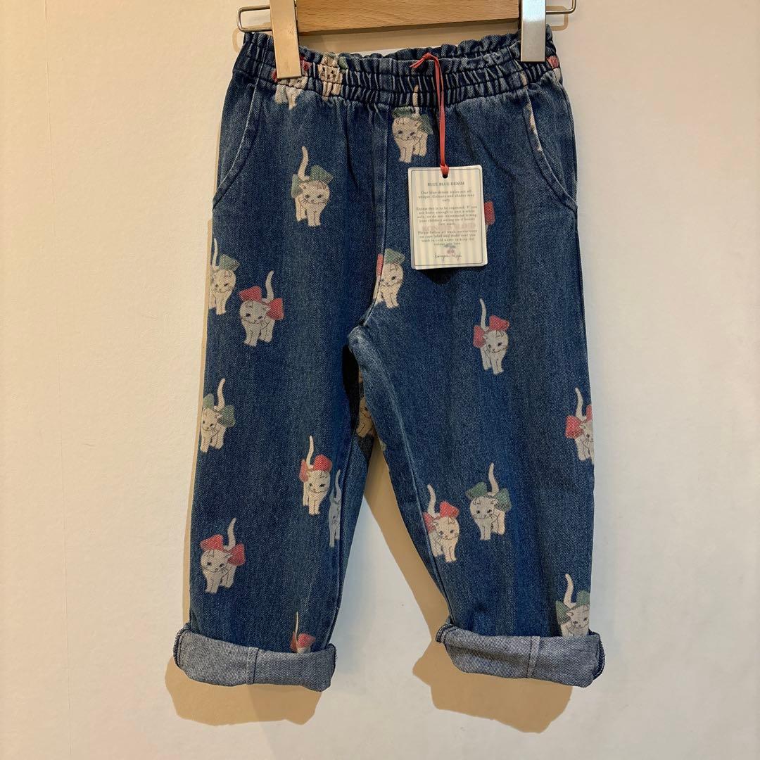 専用コンゲススロイド　猫ちゃんデニム　4yサイズのみ　新品未使用