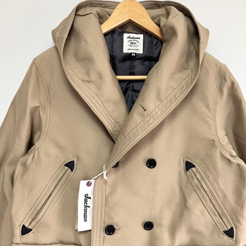 新品 Jackman Spectator Coat Beige M