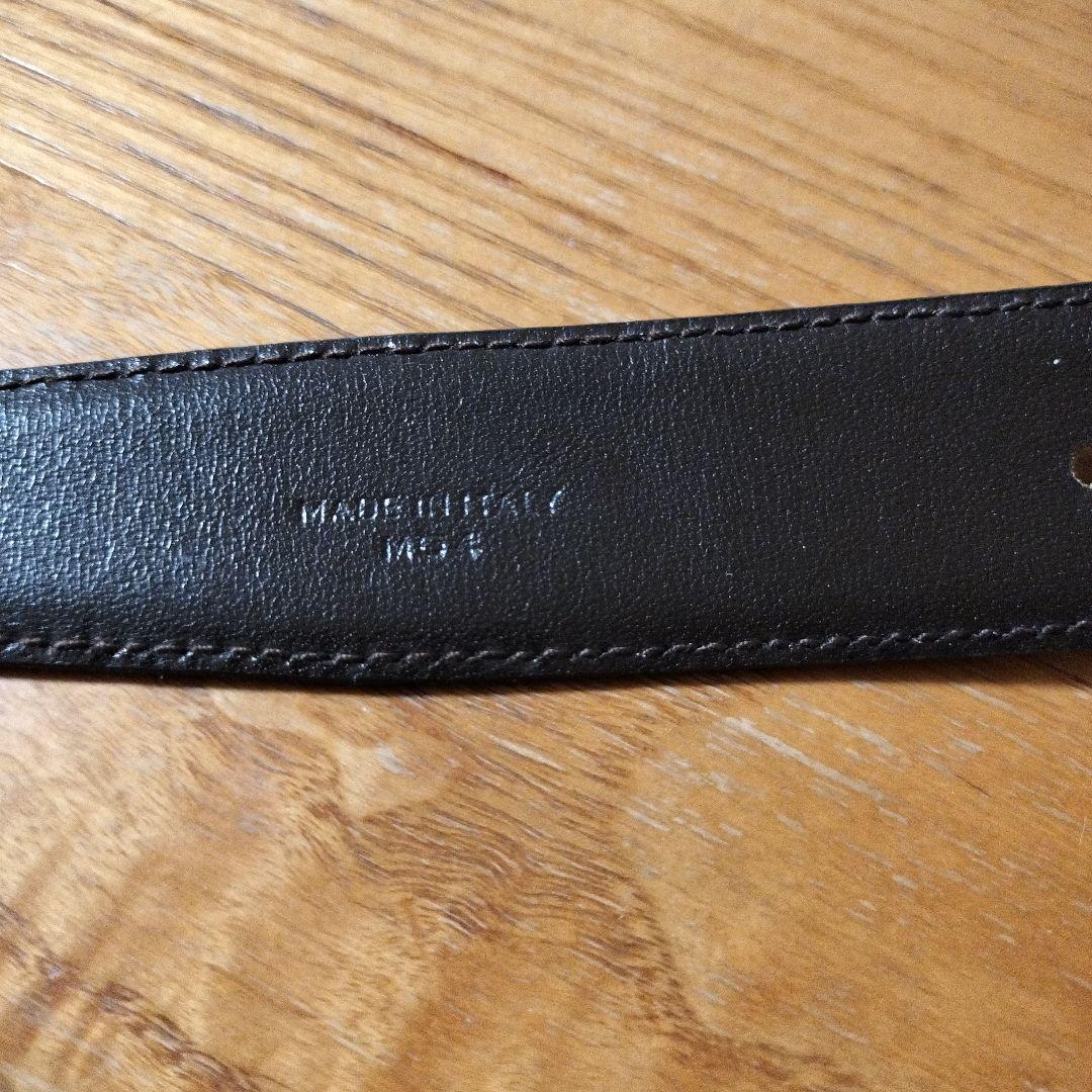 CELINE ゴールド 馬車モチーフ ベルト ブラック