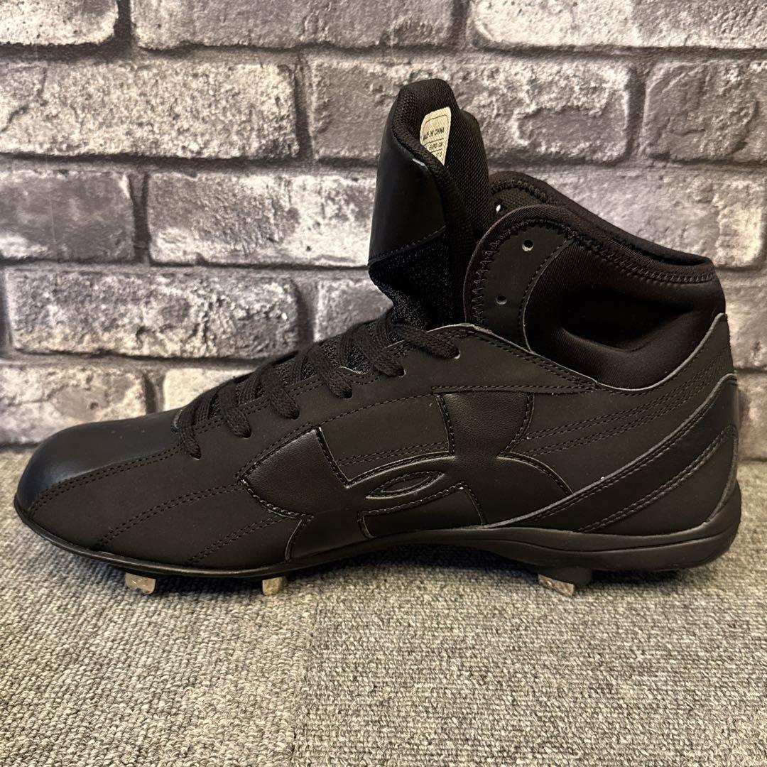 アンダーアーマー 野球スパイク ミッドカット 黒27.5