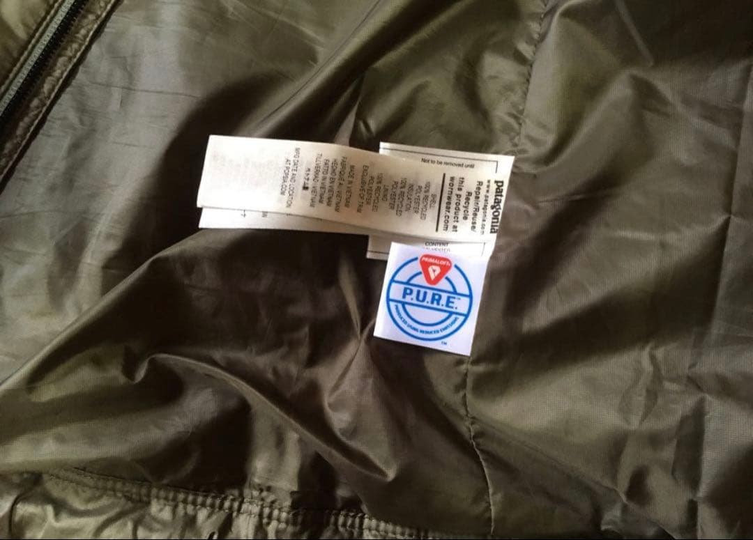 美品 Patagonia ナノパフ フーディ メンズ mサイズ