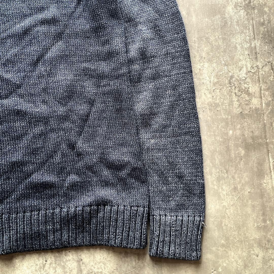 ロンハーマン　RHC インディゴ　ニット　セーター　リブ編み　アメカジ　サーフ