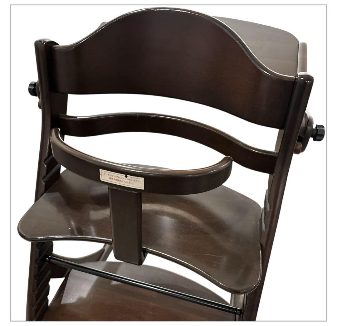 美品✨大和屋　すくすくチェア　ES テーブル＆ガード付　ハイチェア