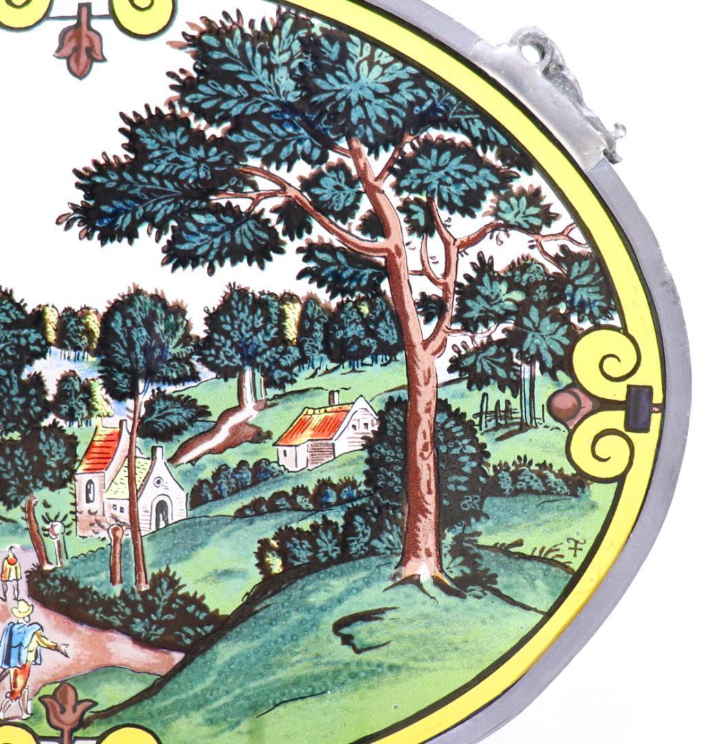 メトロポリタン美術館 街の風景 ヴィンテージ ステンドグラス