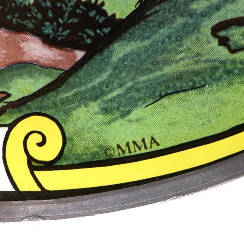 メトロポリタン美術館 街の風景 ヴィンテージ ステンドグラス