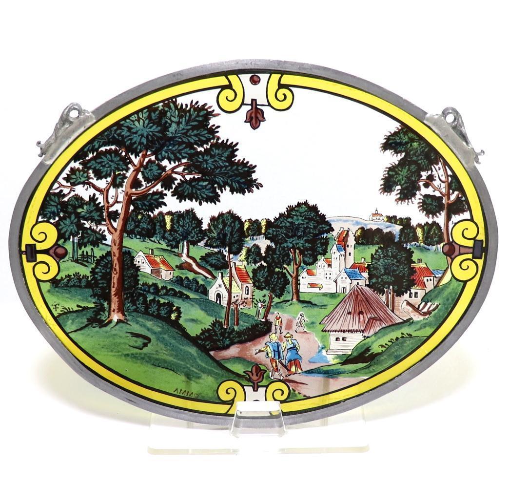 メトロポリタン美術館 街の風景 ヴィンテージ ステンドグラス