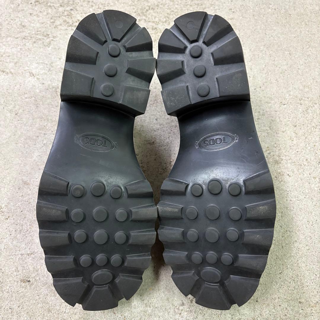 【美品】TOD'S トッズ シューズ タイムレス ローファー ブラウン