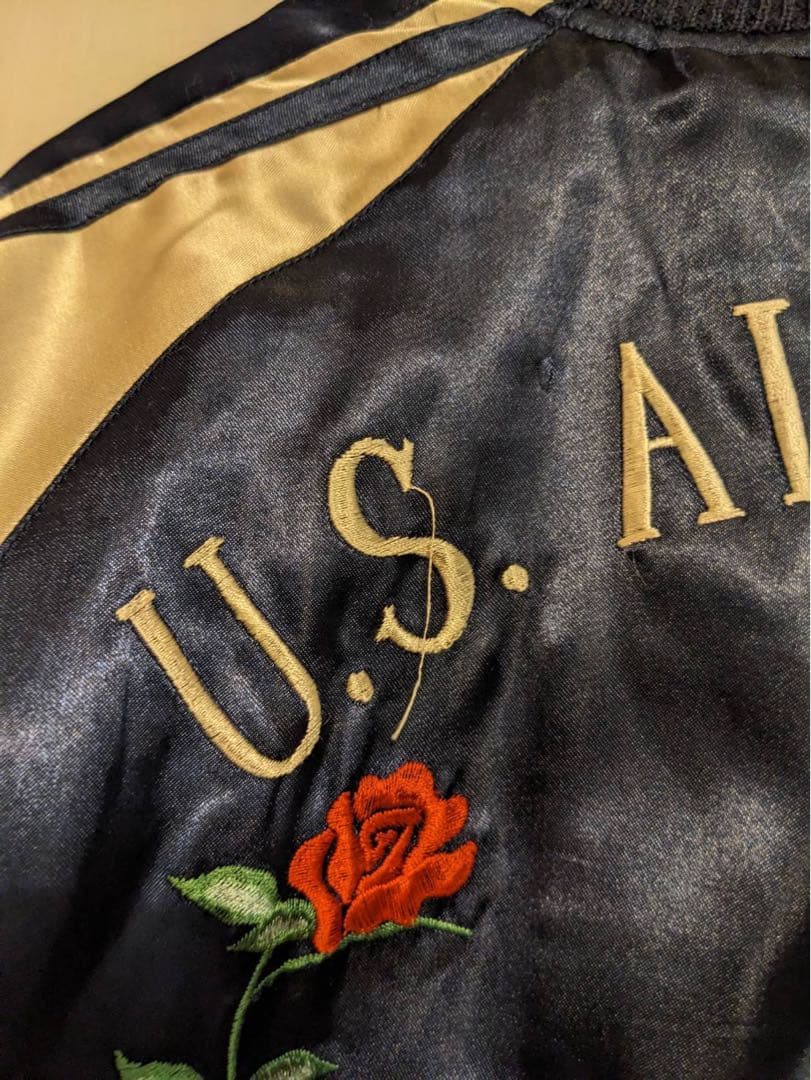 【期間限定SALE!!!!】BEAMS BOY 刺繍リバーシブルスカジャン