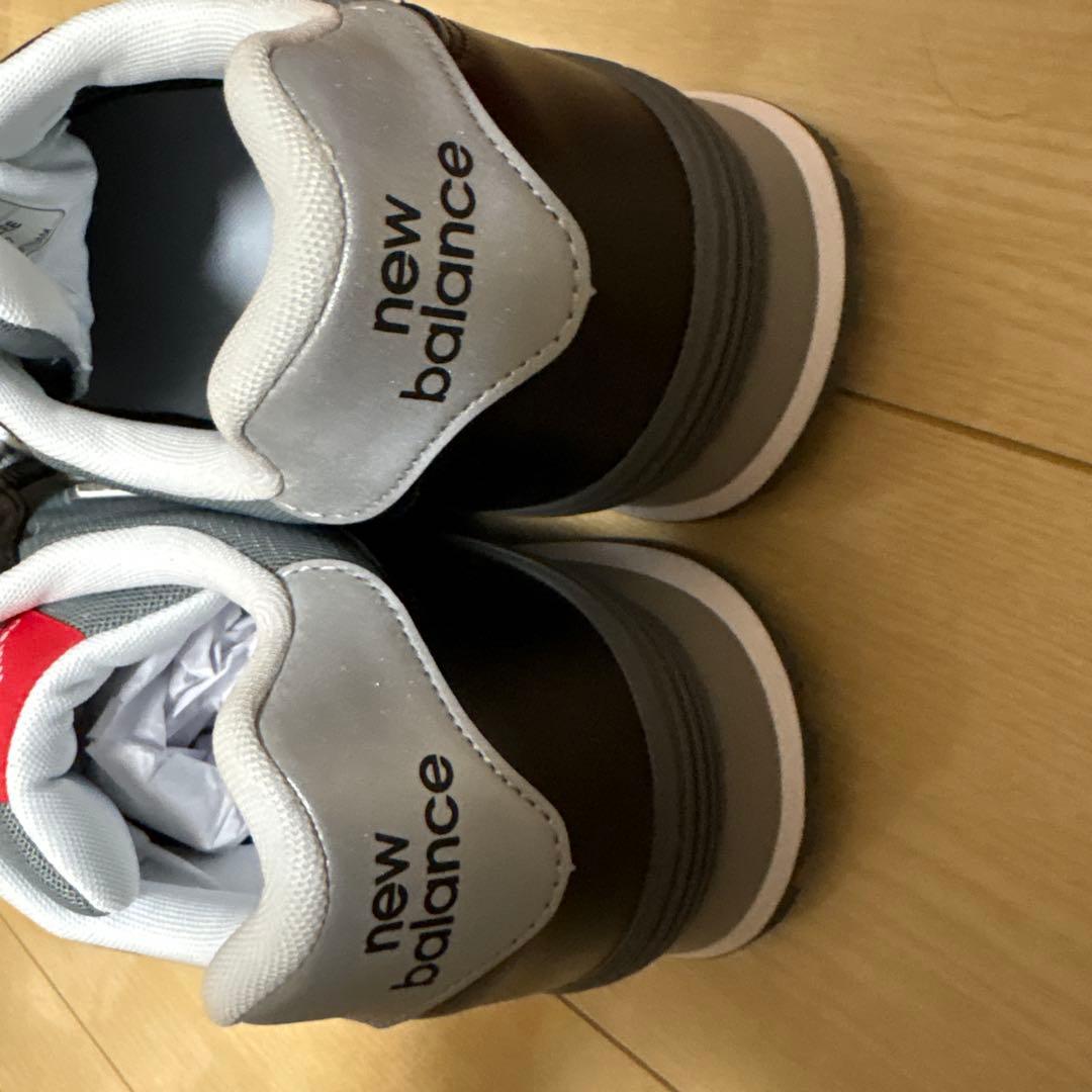 new balance JSAA認定安全スニーカー グレー/ブラック