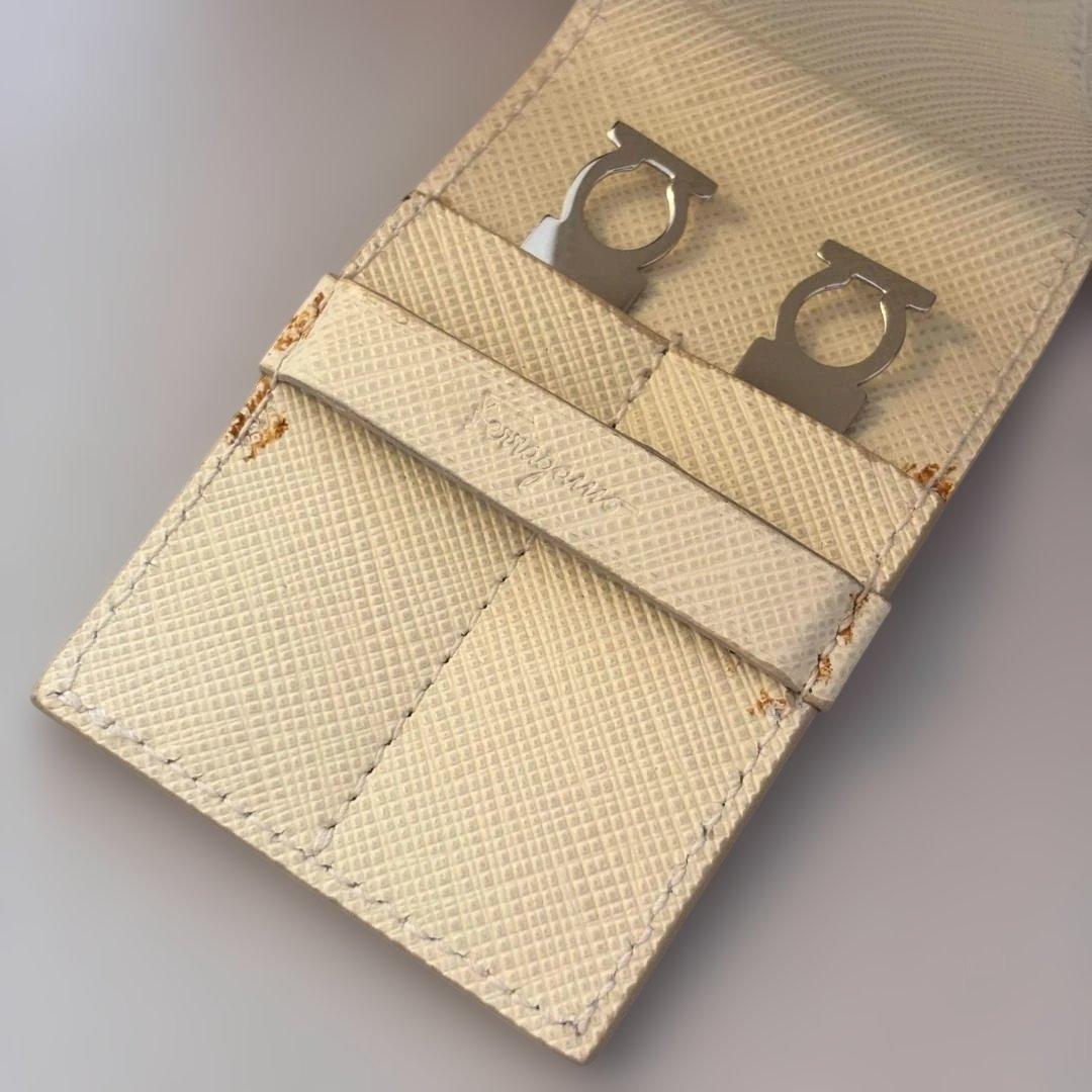 Ferragamo フェラガモ カラーキーパー 襟 SV925 付属品完備