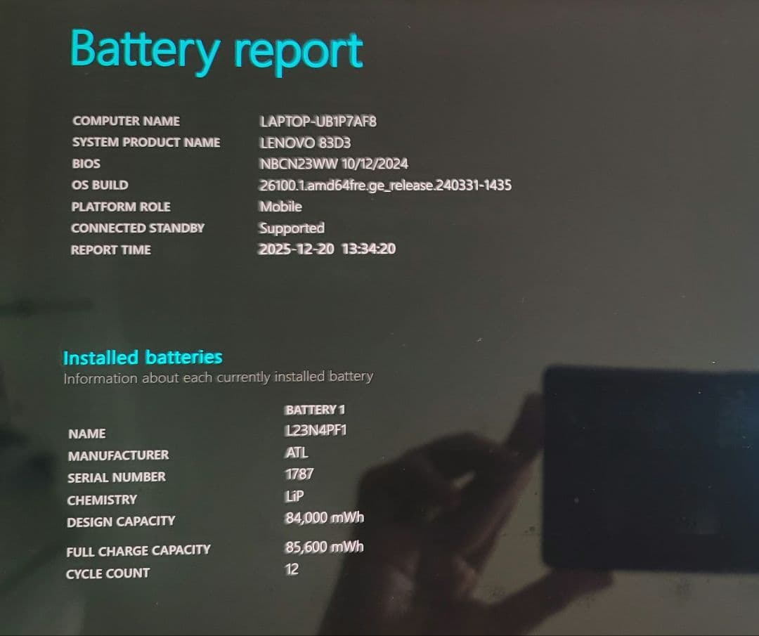 【美品】Lenovo IdeaPad Pro5 Gen9 32GB OLED