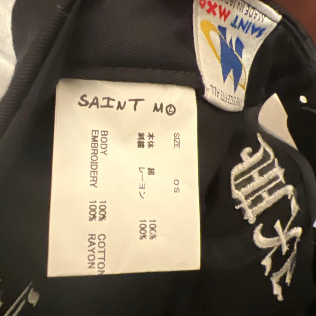 SAINT MICHAELセントマイケル 24AW 6パネルキャップ　BLACK