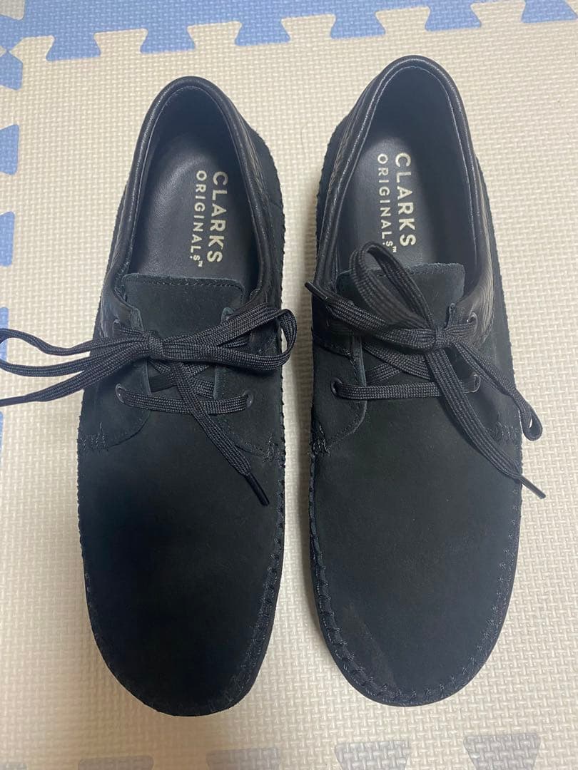 CLARKS ウィーバー ブラック モカシン26.5cm GORE-TEX