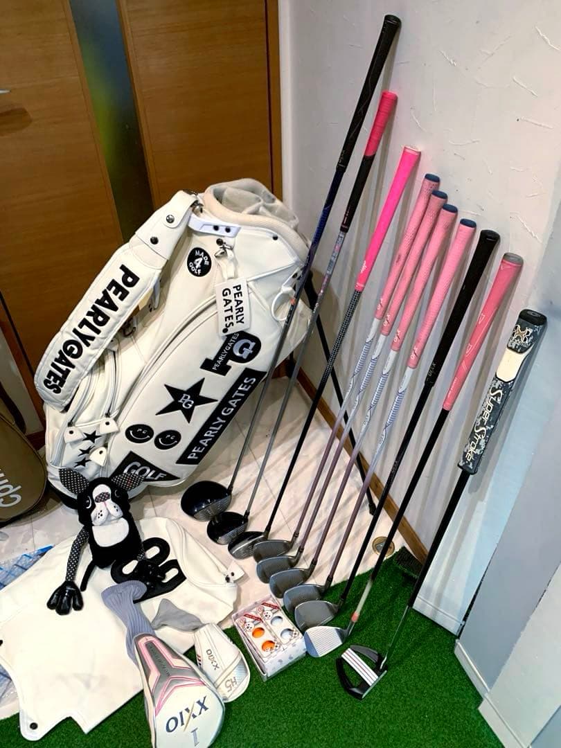 豪華　ゼクシオ　レディースゴルフクラブ フルセット　バッグ/パーリーゲイツ