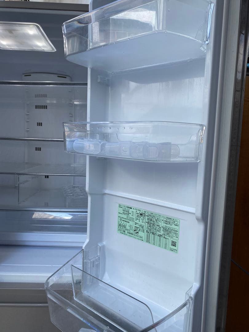 【2021年製】日立 6ドア冷蔵庫 505L R-F51MG(T)