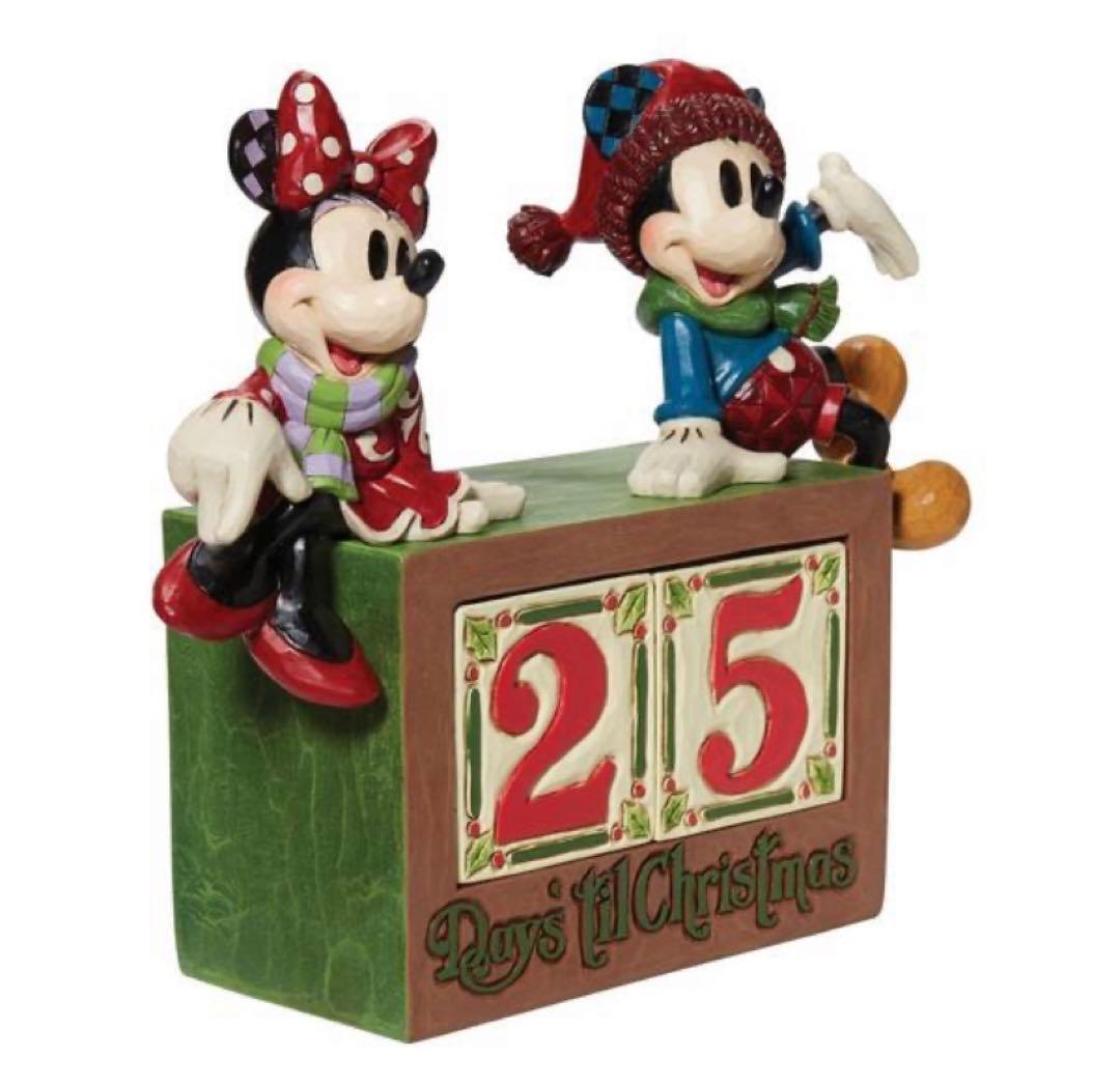 【Disney Traditions】ミッキー&ミニー カウントダウンブロック