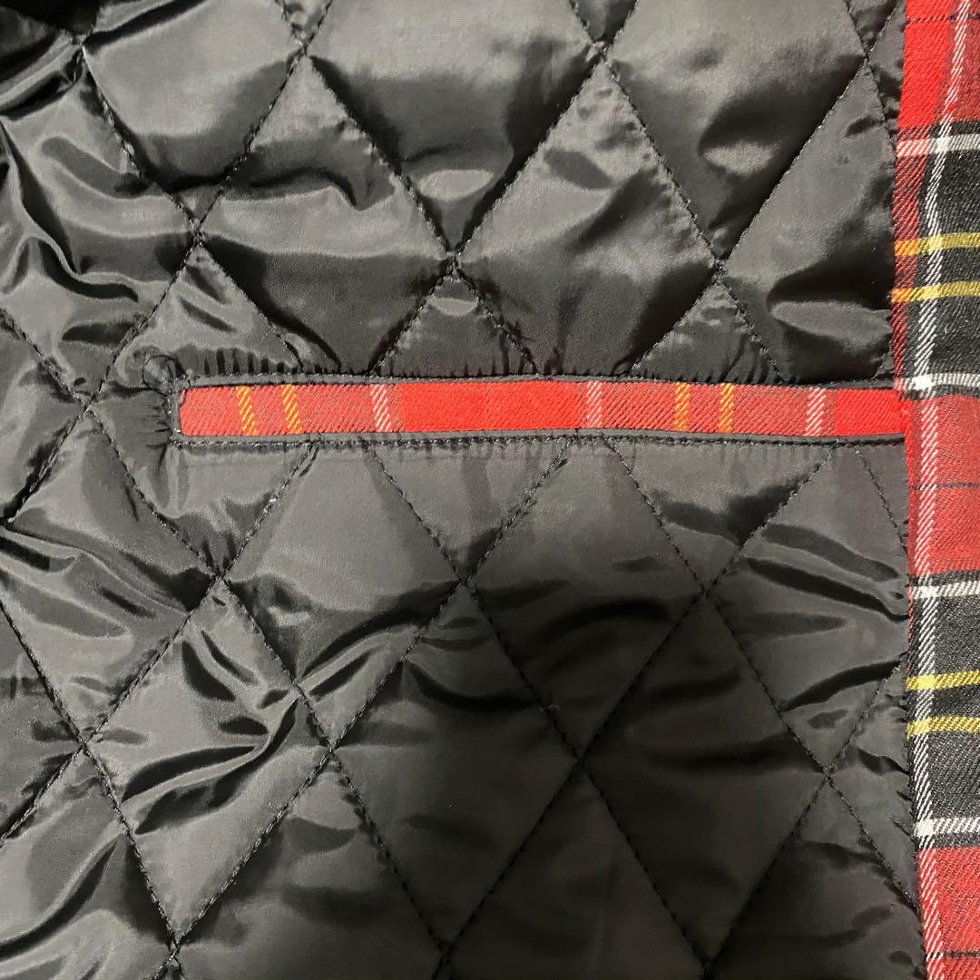 ジャケット・アウター Protocol Index FUR FLANNEL JACKET RED