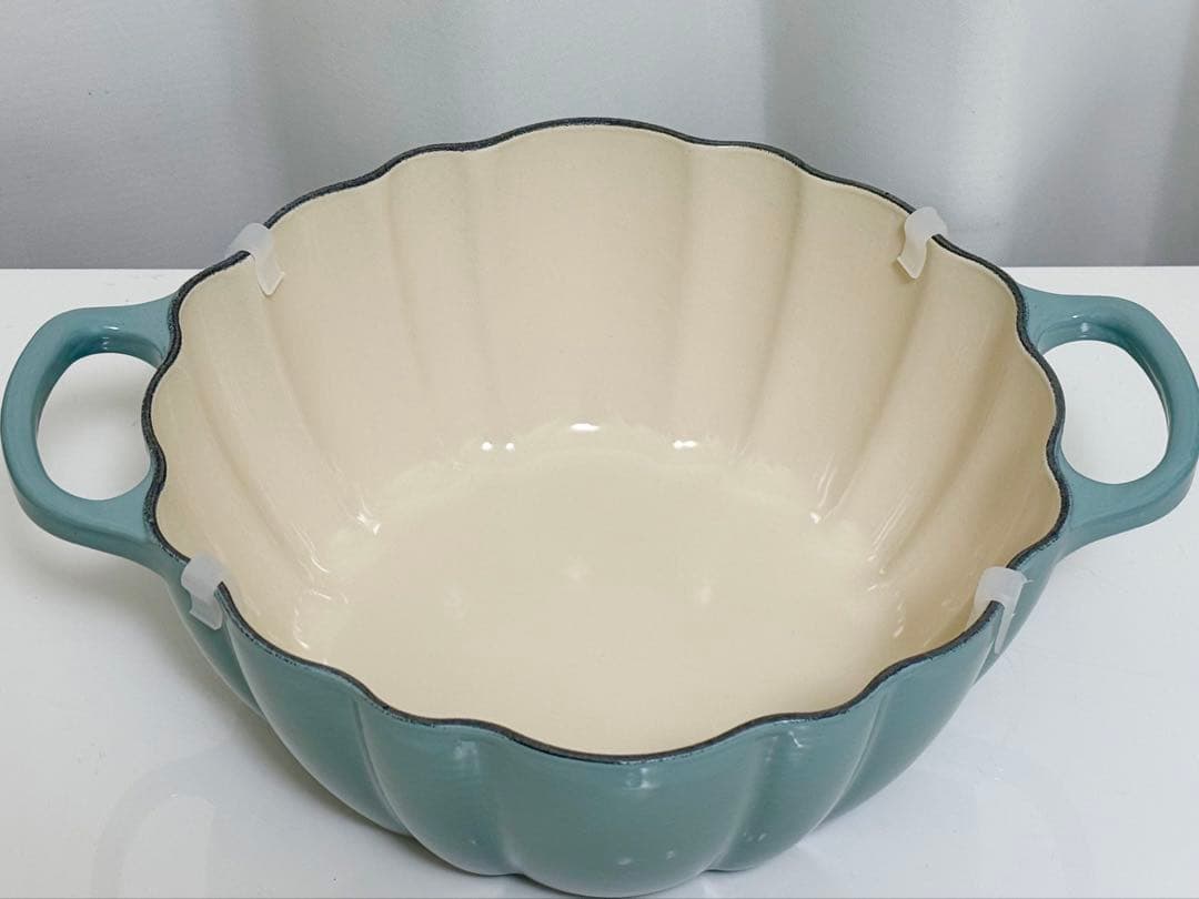 ルクルーゼ シグニチャー ココット・パンプキン 24cm パンプキン シーソルト