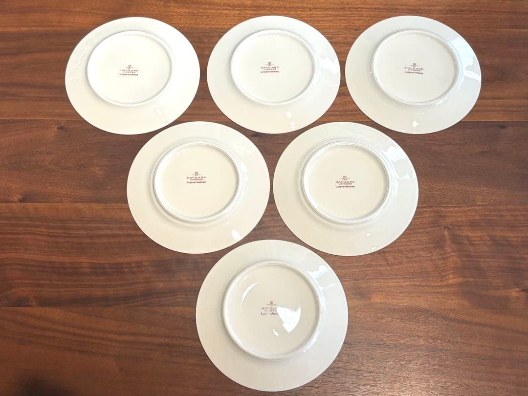 希少品 アビランド リモージュ ルーブシエンヌ プレート16cm 6枚 未使用品