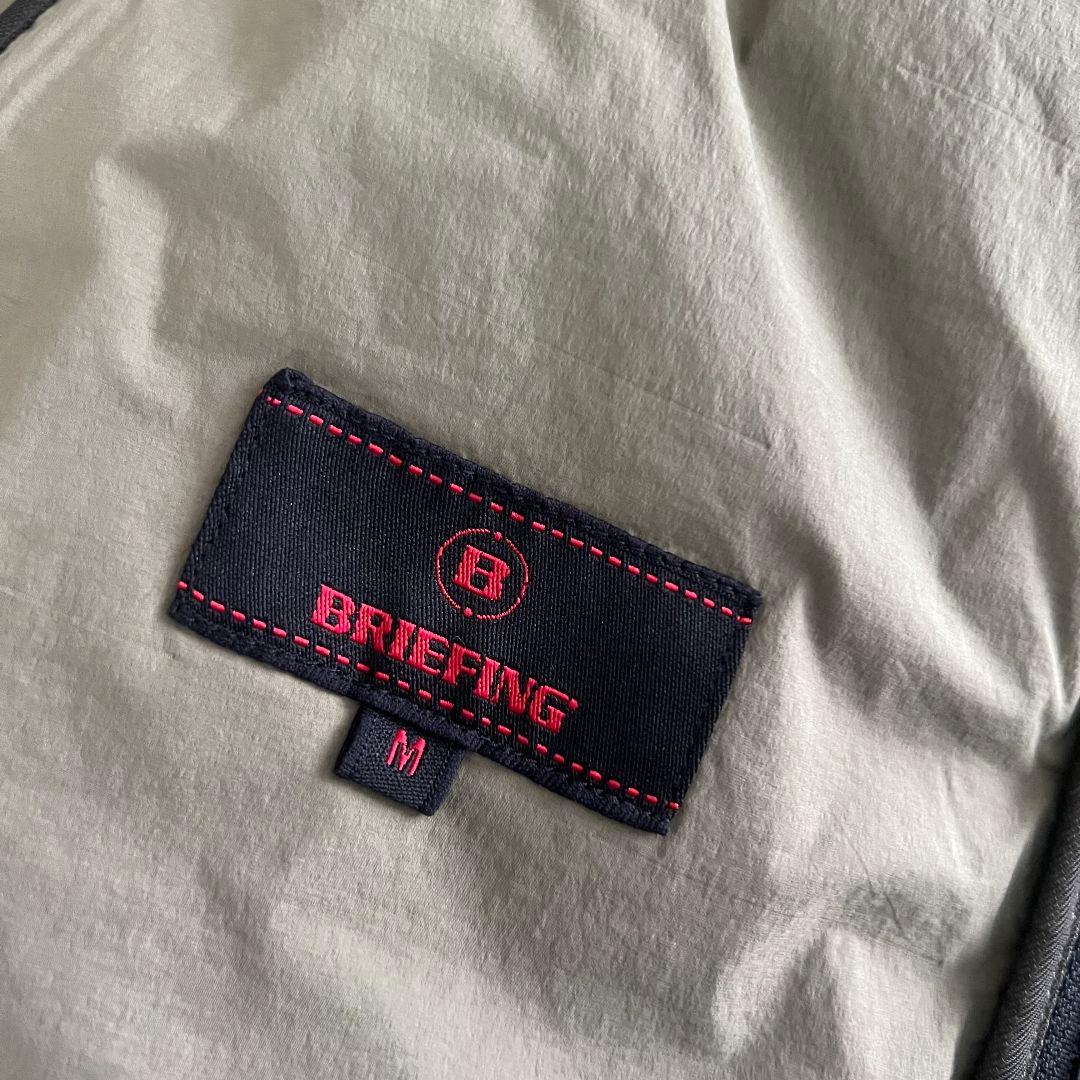 BRIEFING ブリーフィング　ダウンジャケット　中綿　メンズ　ゴルフ　カーキ
