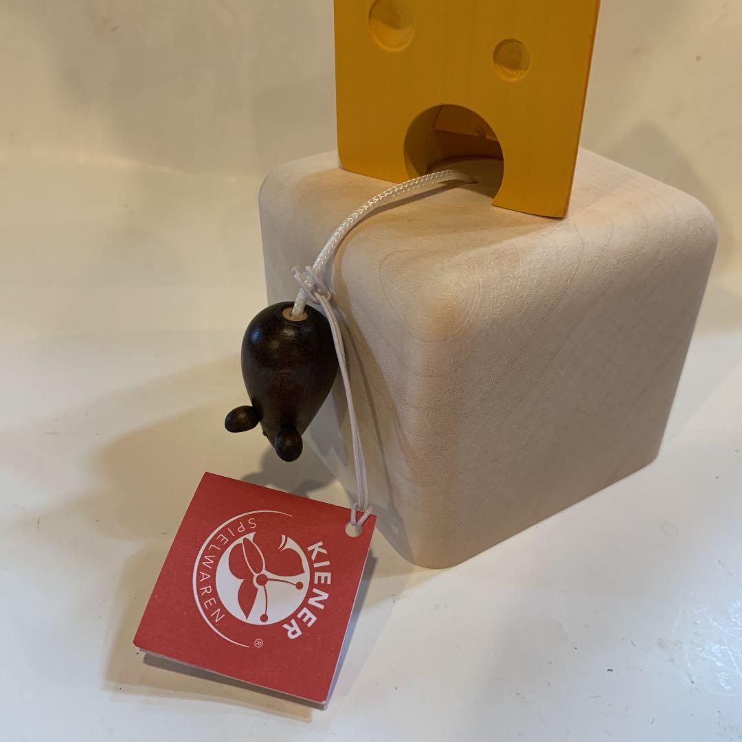 アトリエニキティキ   キーナー社　オルゴール　チーズとネズミ　新品未使用