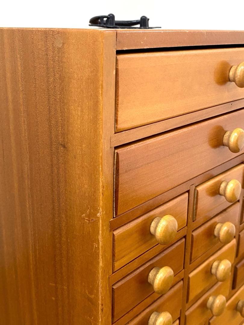 薬箪笥 小引き出し 小箪笥 小物入れ 木製 収納 インテリア 20杯