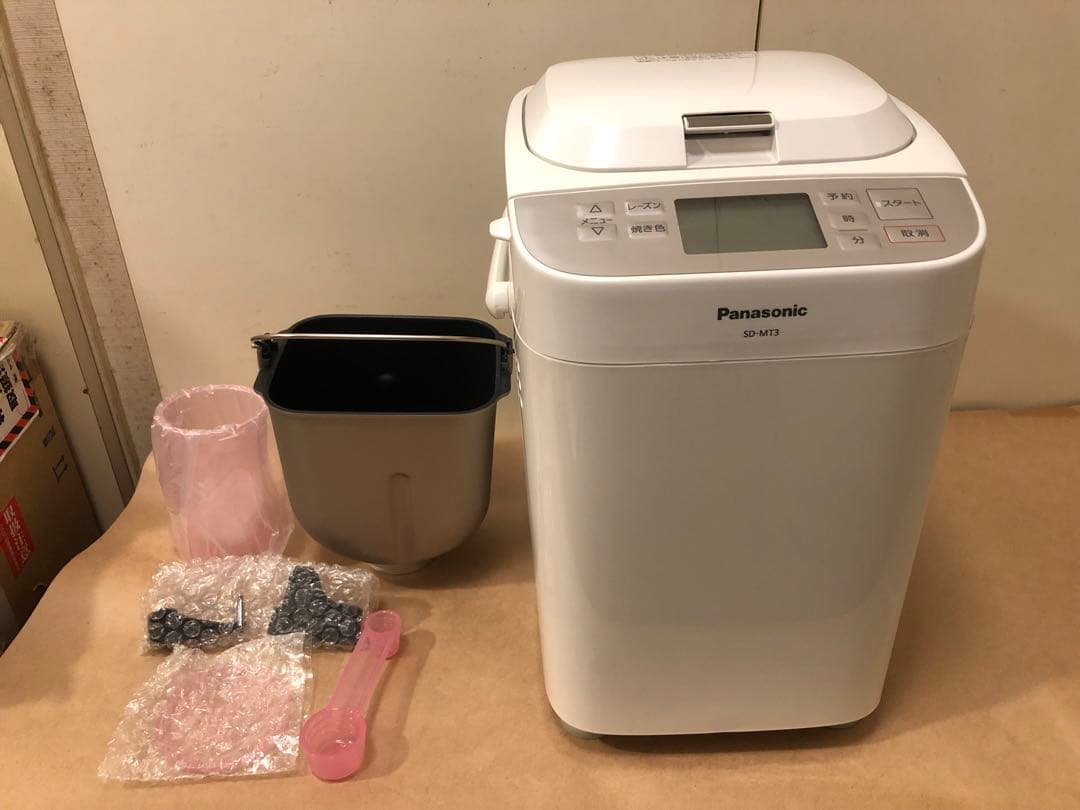 未使用　パナソニック　ホームベーカリー　SD-MT3