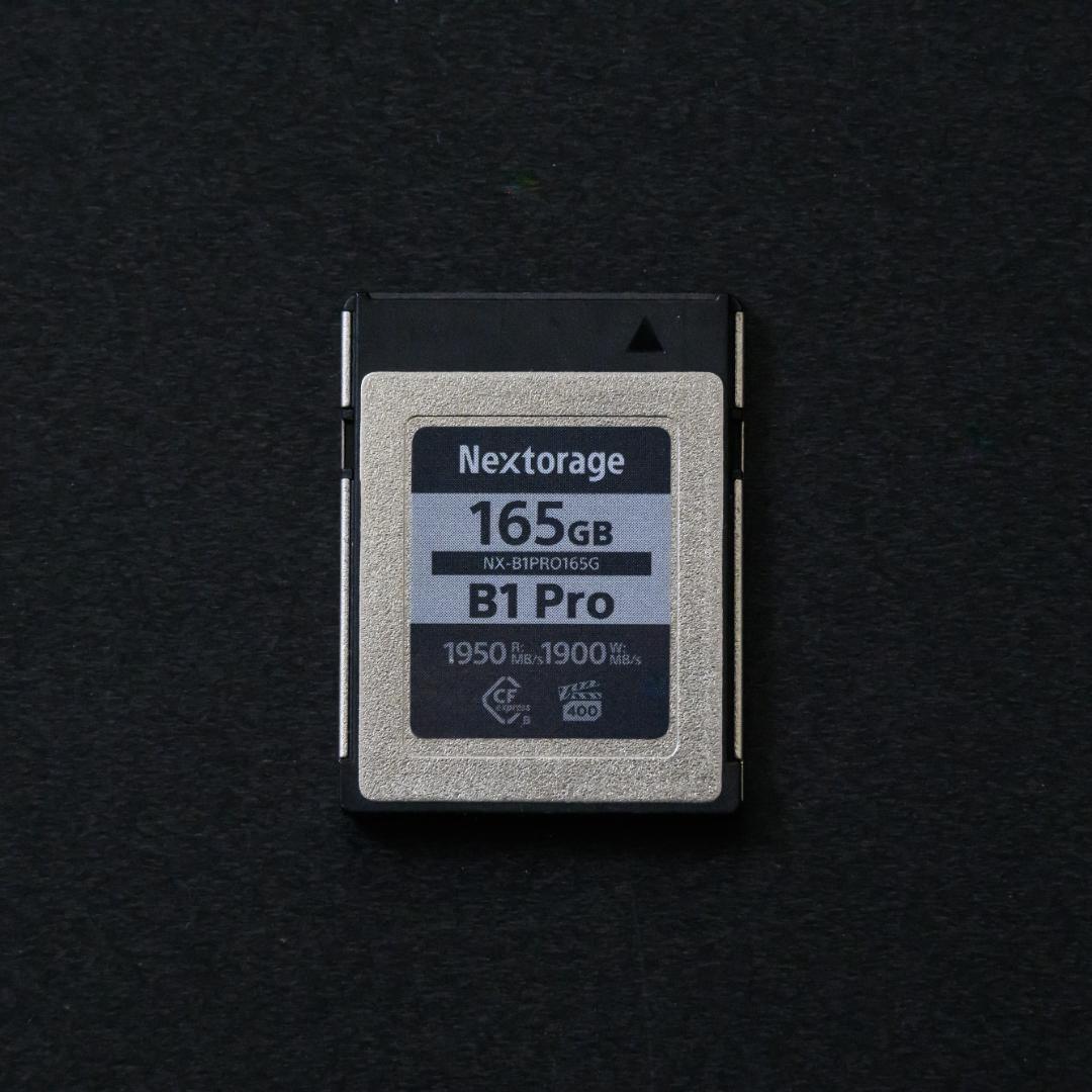 CFexpress Type B 165GB　ネクストレージ B1 Pro