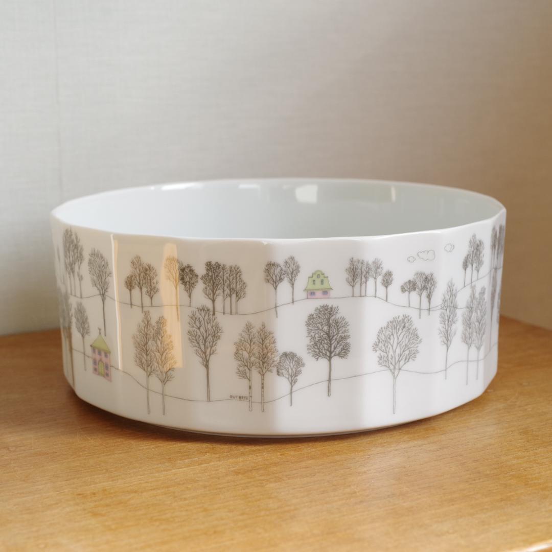 ローゼンタール 冬の旅 ボウル 新品 箱付き ビンテージ サラダボウル