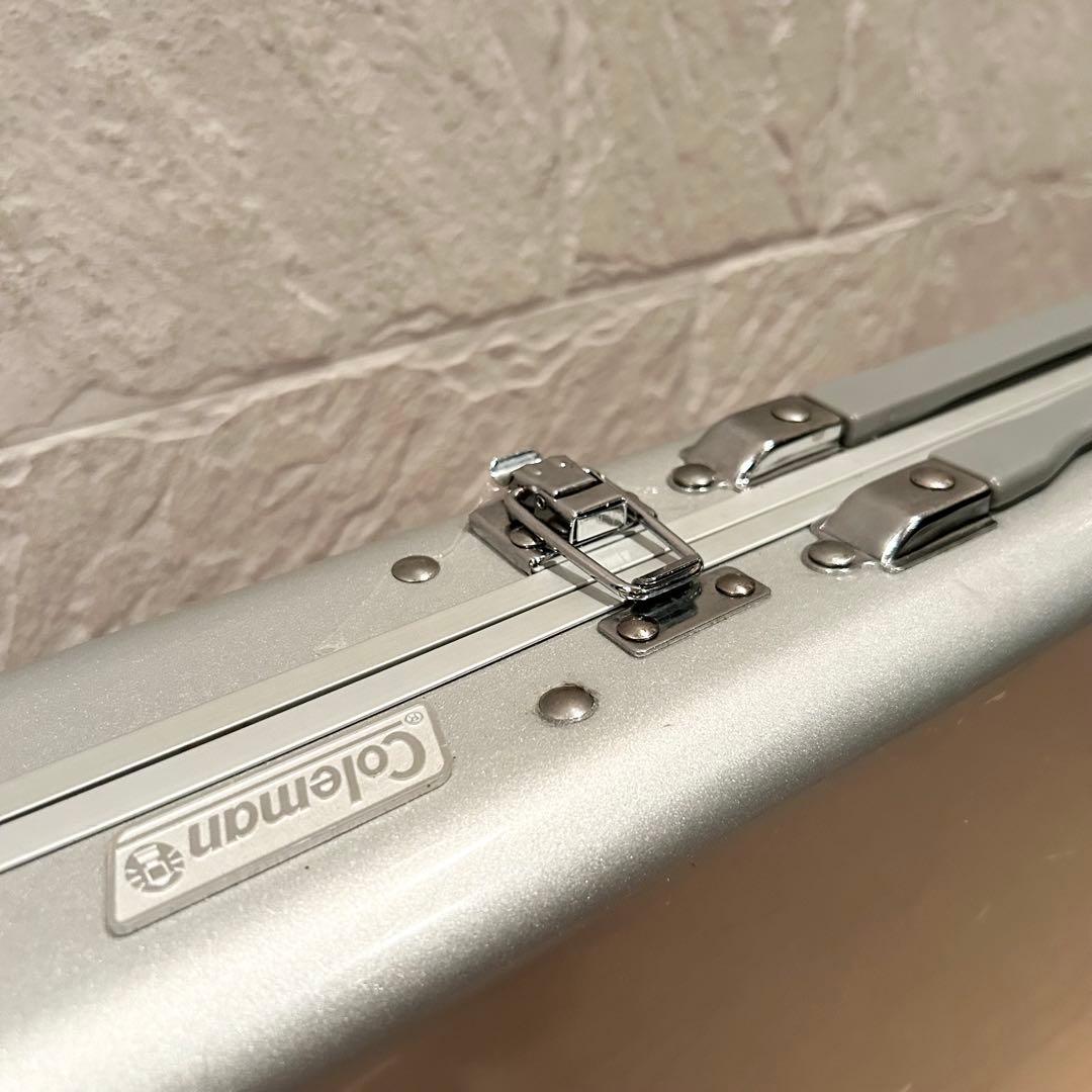 【美品】 Coleman 折り畳みアルミ テーブル＆チェアセット