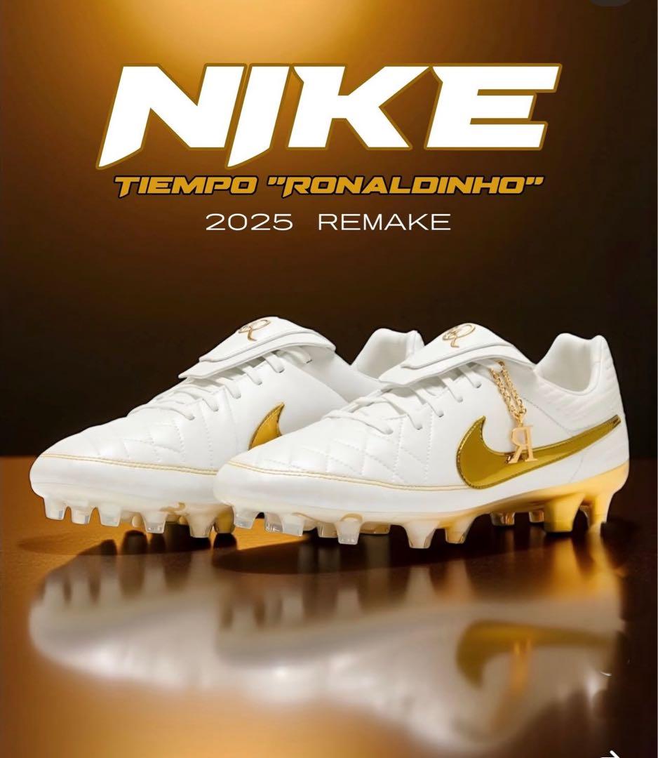 Ronaldinho × Nike Tiempo Legend FG Touch
