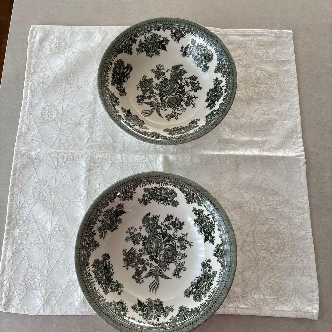 バーレイAsiatic Pheasants Soup Bowl2枚