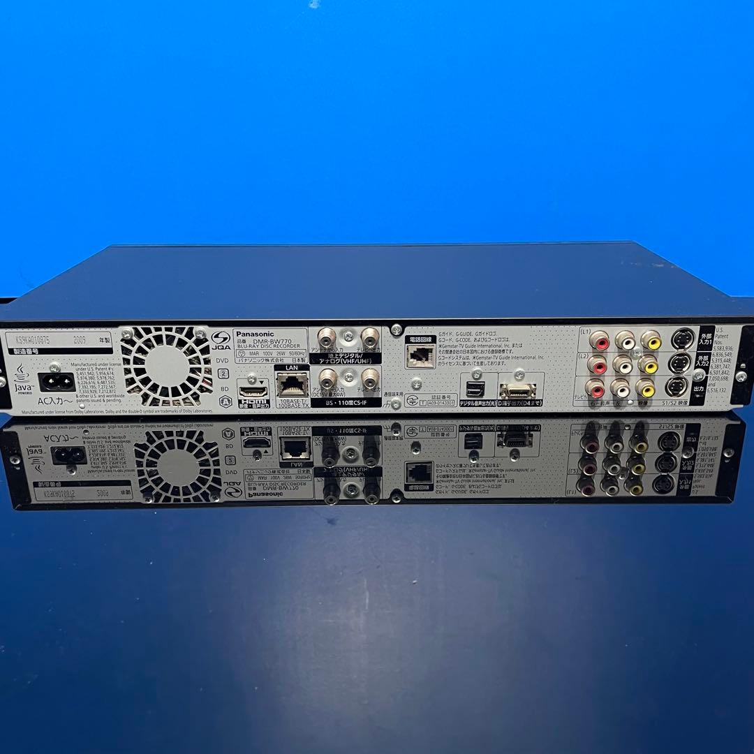 Panasonic DMR-BW770 ブルーレイレコーダー　動作確認済