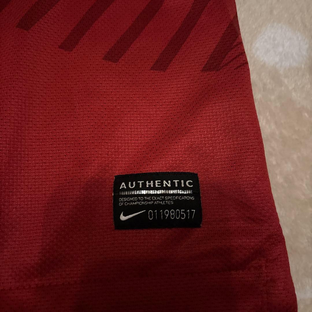 鹿島アントラーズ 2011年 ユニフォーム 40 小笠原満男 サイン入り XXL