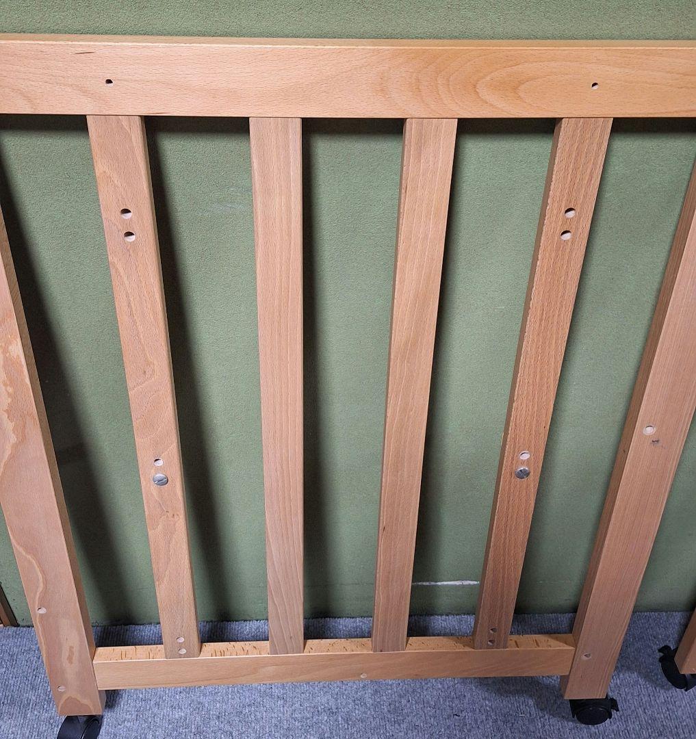 【こまみ】スリーピー 5wayベビーベッド 石崎家具 ベビー敷きふとん付き