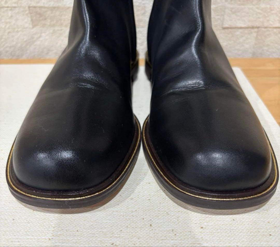 定価58300円　未使用　ローレンス　ショートブーツ　38 サイドジップ