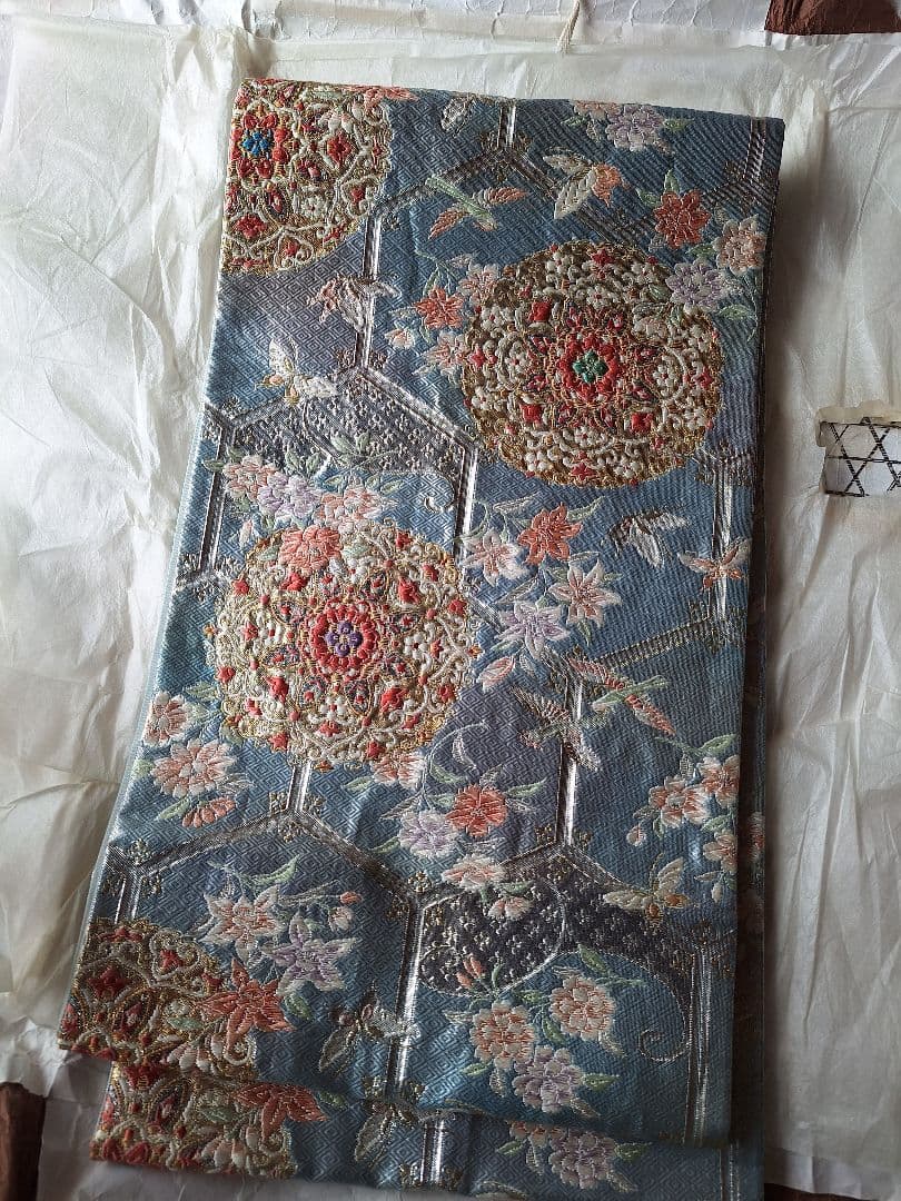 ふ*り様 60万円で購入した帯(30年前)　豪華絢爛！