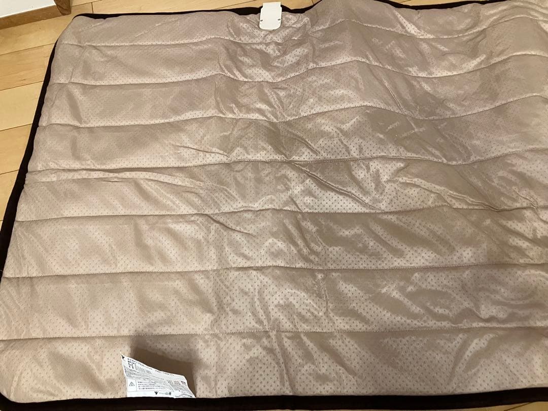 山善 2個 洗えるどこでもカーペット 180×80cm ブラウンYWC-188F