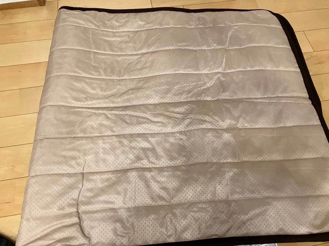 山善 2個 洗えるどこでもカーペット 180×80cm ブラウンYWC-188F