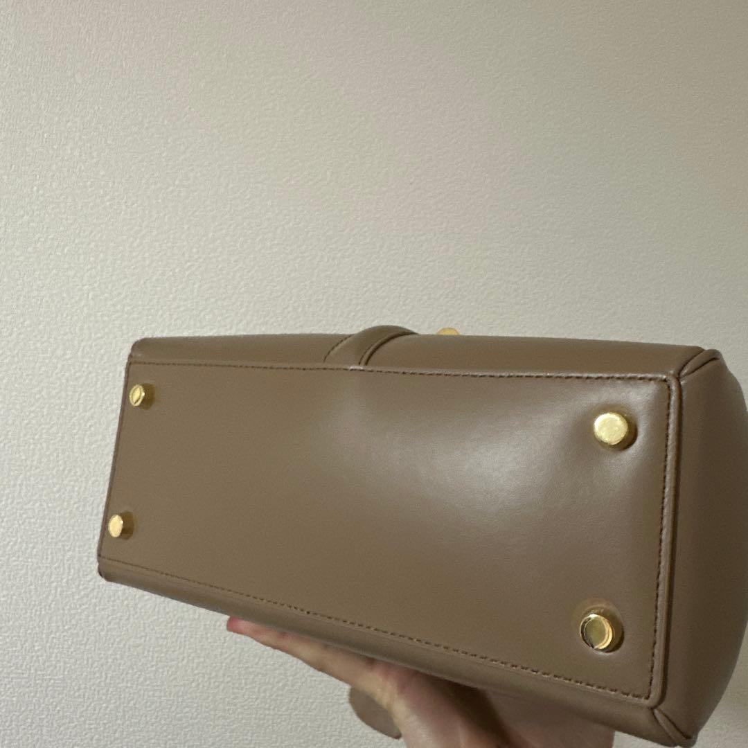 celine スモール　セーズ　バッグ　ベージュ系