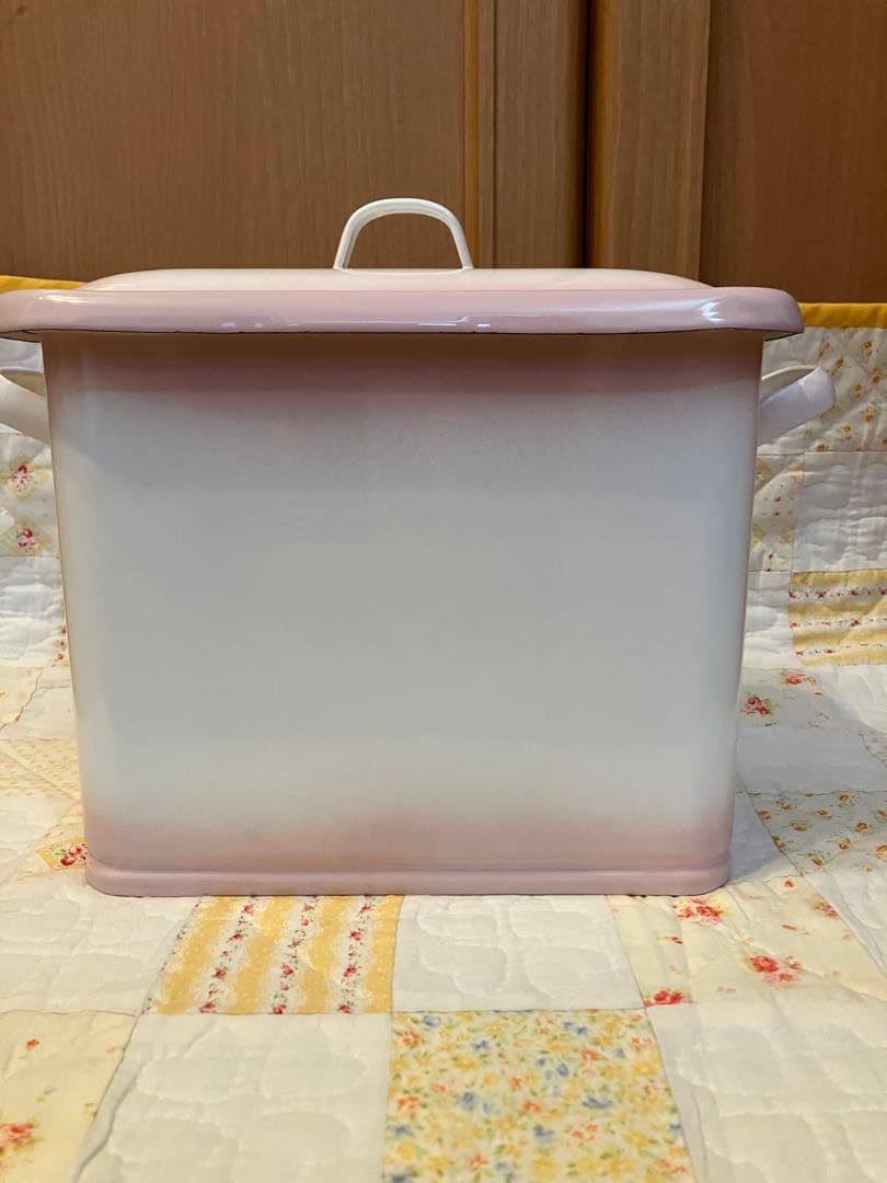 イマン　プリンセスローズ　ボックス缶　ホーロー